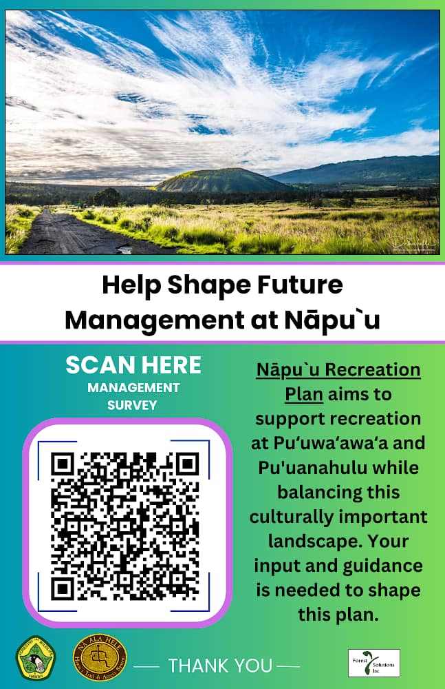 Napu'u recreation plan survey